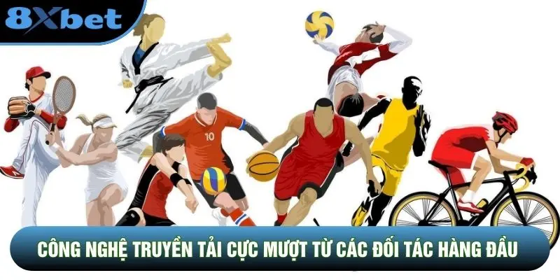 Công nghệ truyền tải cực mượt từ các đối tác hàng đầu