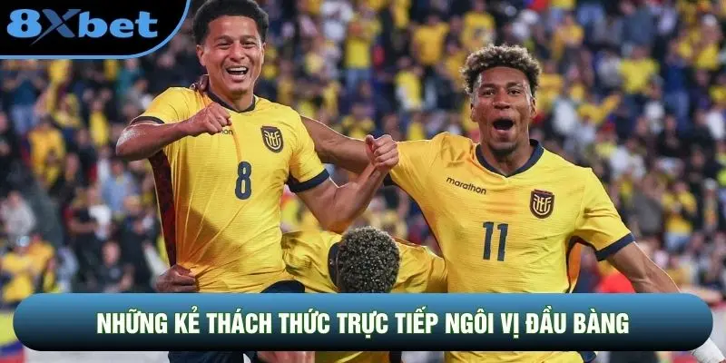 Những kẻ thách thức trực tiếp ngôi vị đầu bàng