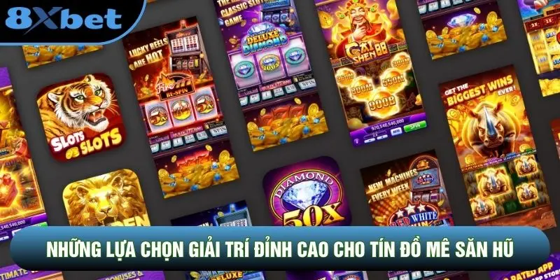 Những lựa chọn giải trí đỉnh cao cho tín đồ mê săn hũ