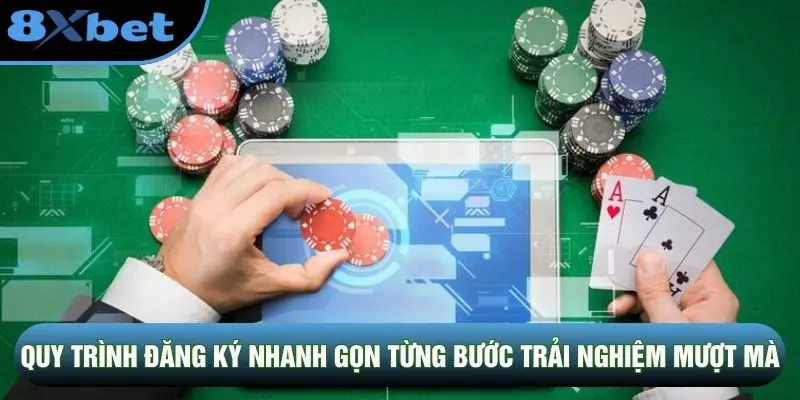 Quy trình đăng ký nhanh gọn từng bước trải nghiệm mượt mà